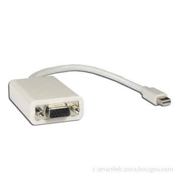 mini DisplayPort to VGA Convex Female Adapter/Cable, Mini dp to VGA Convex Female Cable/Adapter